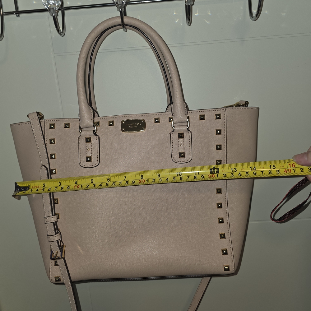 Michael Kors Saffiano Studded Leather Tote